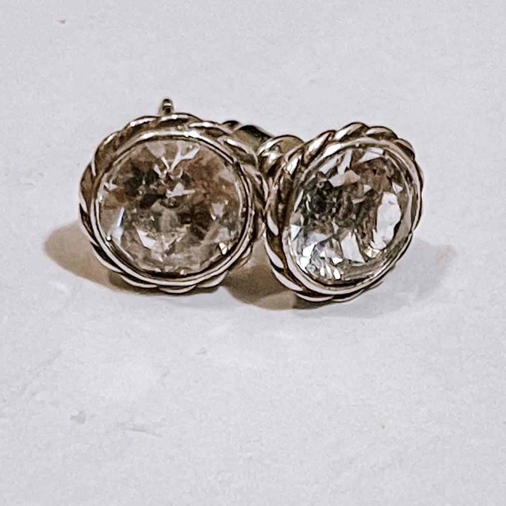 Brighton never been worn CZ earrings